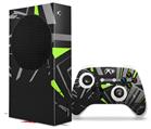 WraptorSkinz Skin Wrap compatible with the 2020 XBOX Series S Console and Controller Baja 0023 Lime Green (XBOX NOT INCLUDED)