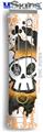 XBOX 360 Faceplate Skin - Cartoon Skull Orange