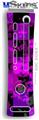 XBOX 360 Faceplate Skin - Purple Star Checkerboard