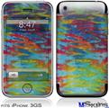 iPhone 3GS Skin - Tie Dye Tiger 100