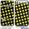 iPhone 3GS Skin - Smileys on Black