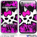 iPhone 3GS Skin - Punk Skull Princess