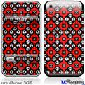 iPhone 3GS Skin - Goth Punk Skulls