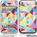 iPhone 3GS Skin - Brushed Geometric