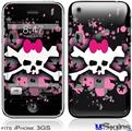 iPhone 3GS Skin - Scene Skull Splatter