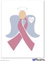 Poster 18"x24" - Angel Ribbon Hope