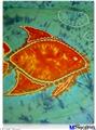 Poster 18"x24" - Tie Dye Fish 100