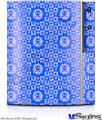Sony PS3 Skin - Gothic Punk Pattern Blue