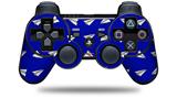 Sony PS3 Controller Decal Style Skin - Paper Planes Royal Blue (CONTROLLER NOT INCLUDED)