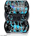 SceneKid Blue - Decal Style Skins (fits Sony PSPgo)