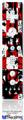 Wii Remote Controller Face ONLY Skin - Checker Graffiti