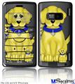 LG enV2 Skin - Puppy Dogs on Black