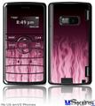 LG enV2 Skin - Fire Flames Pink