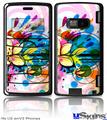 LG enV2 Skin - Floral Splash