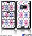 LG enV2 Skin - Argyle Pink and Blue