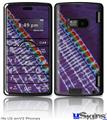 LG enV2 Skin - Tie Dye Alls Purple