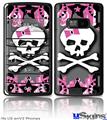 LG enV2 Skin - Pink Bow Skull