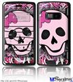 LG enV2 Skin - Pink Skull