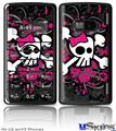 LG enV2 Skin - Girly Skull Bones