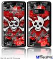 LG enV2 Skin - Emo Skull Bones