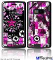 LG enV2 Skin - Pink Star Splatter