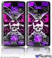 LG enV2 Skin - Butterfly Skull