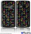 LG enV2 Skin - Kearas Hearts Black