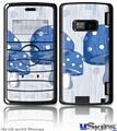 LG enV2 Skin - Mushrooms Blue