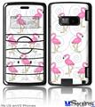 LG enV2 Skin - Flamingos on White