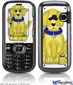 LG Rumor 2 Skin - Puppy Dogs on White