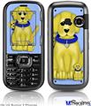 LG Rumor 2 Skin - Puppy Dogs on Blue