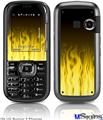 LG Rumor 2 Skin - Fire Flames Yellow