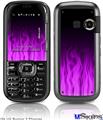 LG Rumor 2 Skin - Fire Flames Purple