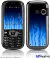 LG Rumor 2 Skin - Fire Flames Blue