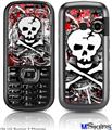 LG Rumor 2 Skin - Skull Splatter