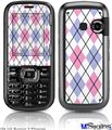 LG Rumor 2 Skin - Argyle Pink and Blue