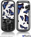 LG Rumor 2 Skin - Butterflies Blue