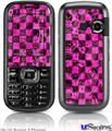 LG Rumor 2 Skin - Pink Checkerboard Sketches