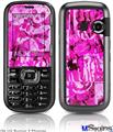 LG Rumor 2 Skin - Pink Plaid Graffiti