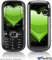 LG Rumor 2 Skin - Glass Heart Grunge Green