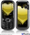 LG Rumor 2 Skin - Glass Heart Grunge Yellow