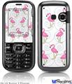 LG Rumor 2 Skin - Flamingos on White