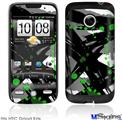 HTC Droid Eris Skin - Abstract 02 Green