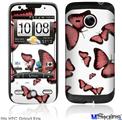 HTC Droid Eris Skin - Butterflies Pink