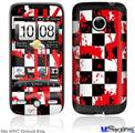 HTC Droid Eris Skin - Checkerboard Splatter