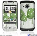 HTC Droid Eris Skin - Mushrooms Green