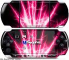 Sony PSP 3000 Skin - Lightning Pink