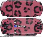 Sony PSP 3000 Skin - Leopard Skin Pink
