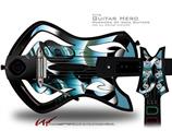 Metal Decal Style Skin - fits Warriors Of Rock Guitar Hero Guitar (GUITAR NOT INCLUDED)