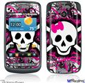 LG Vortex Skin - Splatter Girly Skull